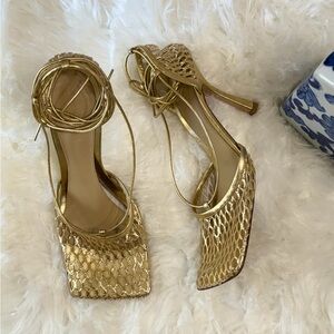 Bottega Veneta Stretch lace up sandal